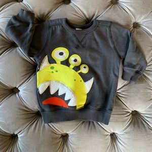 Carter’s Fuzzy Monster Sweatshirt (6-9 months)